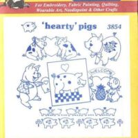 Aunt martha's decalcabile  3854 hearty pigs