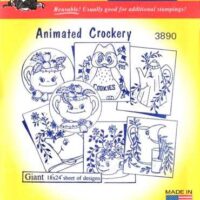 Aunt martha's decalcabile  3890 animated crockery