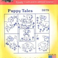 Aunt martha's decalcabile  3879 puppy tales