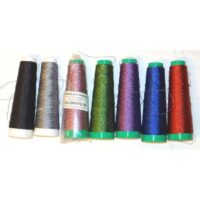 Filo metallizzato 2 capi/100mt colorati