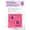 Mirror angle holder for magic mirror 6" x 6" /supporto per specchio, marti michell 8937