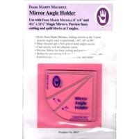 Mirror angle holder for magic mirror 6" x 6" /supporto per specchio, marti michell 8937