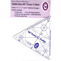 Multi size 60° fussy cutter,  marti michell 8702