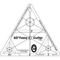 Multi size 60° fussy cutter,  marti michell 8702