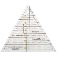 Pyramid ruler da 1" a 6",  fons & porter