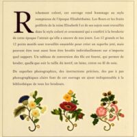 Des fleurs brodees pour elisabeth susan o'connor