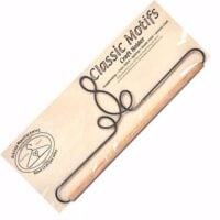 Supporto metallo classic motifs heirloom  x bordi da cm 30
