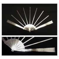 Struttura ventaglio argento 925 con incisione cm 41 tombolo & disegni