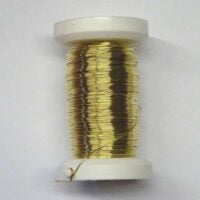 Filo ottone mm 0,40, rocchetto mt 40