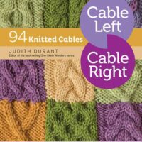 Cable left-cable right: 94 knitted cables, judith durant
