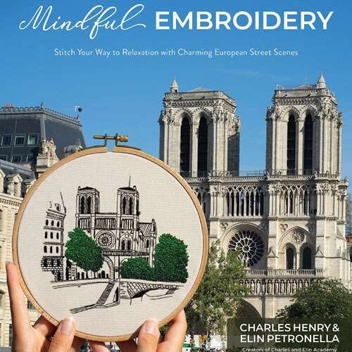 Mindful embroidery,  charles henry-elin petronella