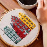 Mindful embroidery,  charles henry-elin petronella