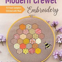 Modern crewel embroidery, jo avery