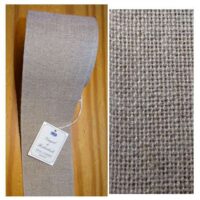 Banda lino greggio cm 7 vendita a multipli di 50 cm