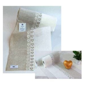 Lino bisso 190 (fili 20,5x20,5) sotema avorio 7 h. Cm 270 € 62,00 al metro vendita a multipli di 50 cm