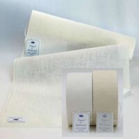 Banda lino altezza cm 30 bianco naturale, vendita a multipli di 50 cm