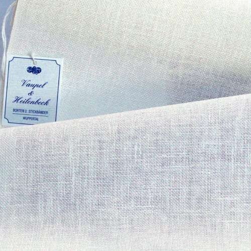 Tessuto lino altezza cm 180 bianco , vendita a multipli di 50 cm