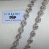 Nastrino roselline altezza mm 10, vaupel, vendita a multipli di 50 cm