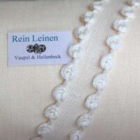 Nastrino roselline altezza mm 10, vaupel, vendita a multipli di 50 cm