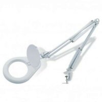 Lampada con lente 2x morsetto da tavolo e neon 22w/t5 prym 610713