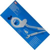 Lampada con lente 2x morsetto da tavolo e neon 22w/t5 prym 610713