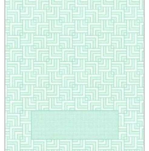 Asciugapiatti chierese 2022 cube cm 57 x 78 bianco o verde