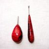 Kit spingispilli a tubino e toglispilli a forchetta con manico in radica by alessandro bean, pezzo unico - immagine 4