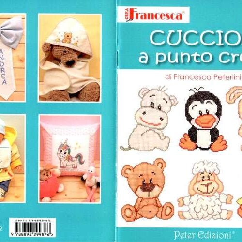Francesca, cuccioli a punto croce