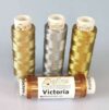 Filo metallizzato victoria, oro, oro antico, rame e argento - immagine 3
