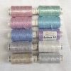 Filo metallizzato andrea 10/white - 28/3 cotone + metallizzato, rocchetto 140 mt - immagine 3