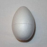 Uovo polistirolo cm 4  x altezza cm 6