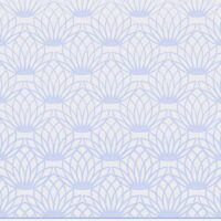 Set asciugamani nice, disegno lotus tessitura chierese glicine