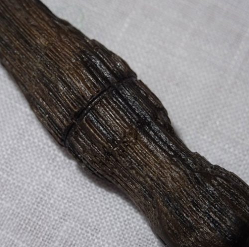Toglispilli doppio in legno fossile sabbiato - immagine 3