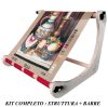 Telaio da tavolo con barre intercambiabili e clamp nurge cm 60/40