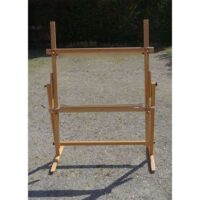 Supporto da pavimento con telaio rettangolare regolabile tessuto cm 80, nurge