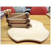 Supporto da pavimento con morsetto per telaio a cerchio,  nurge con snodi e altezza regolabile