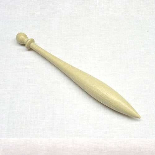 Fusello n°43 Cantù testa singola in legno di carpino, lungo 12 cm.