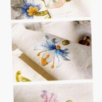 Ricamare in ars canusina: il tralcio con fiori e frutti- manuale pratico teorico 3°volume