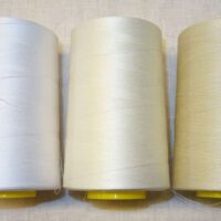 Cotone 50/3 tombolo e disegni cono da mt 5000 bianco avorio ecru'