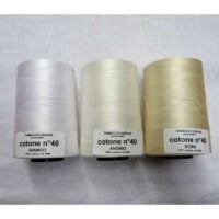 Cotone 40/3 tombolo e disegni cono da mt 5000