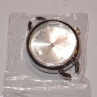 Orologio rotondo per bracciali in merletto o macrame'