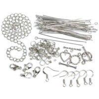 Starter pack jewelry basics starter pack 145 pezzi colore argento