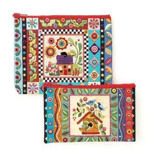 Buste ecologiche, set 2 buste "colorful creatures"