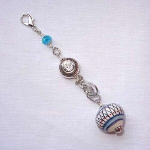 Segnaforbice con lente a cuore by roberta dazzini