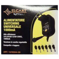 Alimentatore switching universale 1000ma