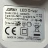 Alimentatore jodeway led driver 100/240v 50/60hz 0,3a 12v 500ma - immagine 2