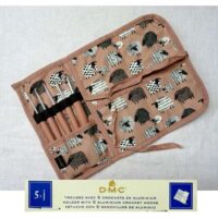 Uncinetti dmc "pink/rosa antico" 3-4-5-6-8