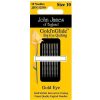 Aghi quilting, gold'nglide n°10-11, 10 aghi  john james asola grande JJEG125 - immagine 2