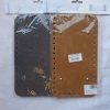 Fondo per borsa in similpelle  cm 25 x 14 cuoio/marrone/nero/rosso