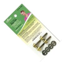Piedini per borsetta mm 14 oro brunito o argento clover 9552